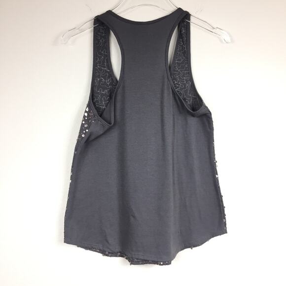 Wurl | Taupe And Copper Sequin Top | Sz M - Picture 2 of 4